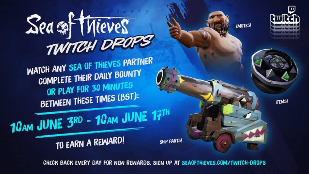 Sea of thieves twitch prime как получить